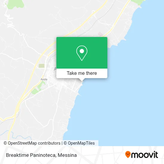 Breaktime Paninoteca map