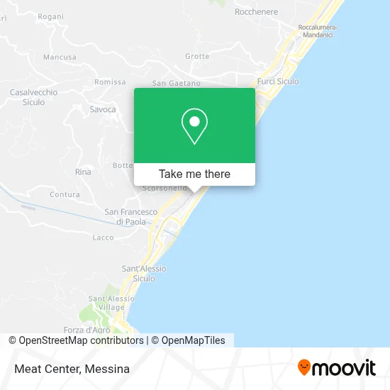 Meat Center map