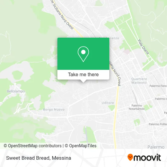 Sweet Bread Bread map