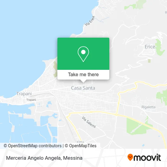 Merceria Angelo Angela map