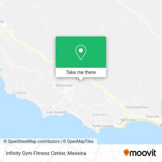 Infinity Gym Fitness Center map
