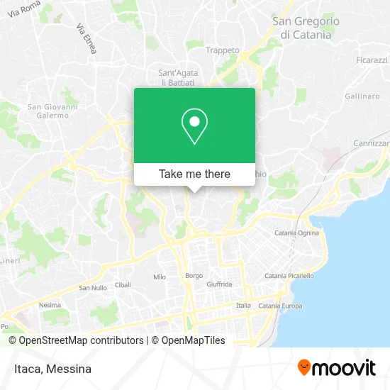 Itaca map