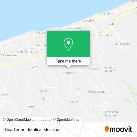 Gea Termoidraulica map