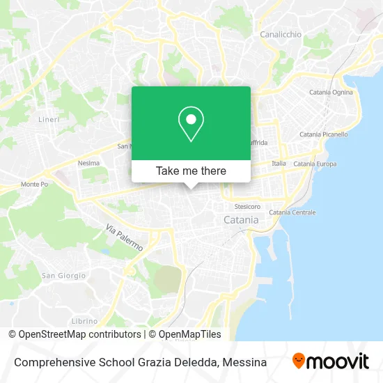 Comprehensive School Grazia Deledda map