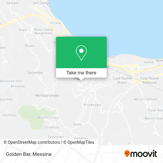 Golden Bar map