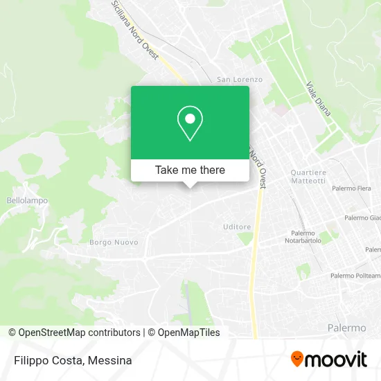 Filippo Costa map