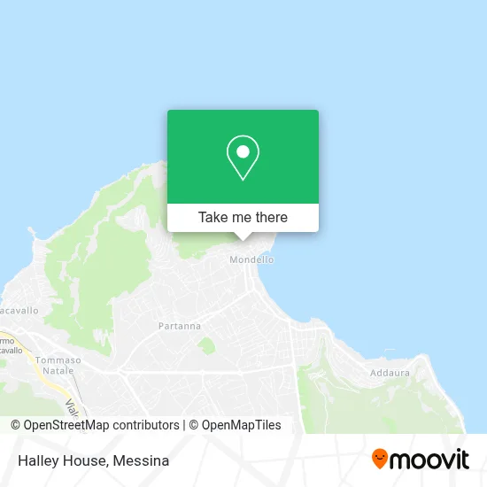 Halley House map