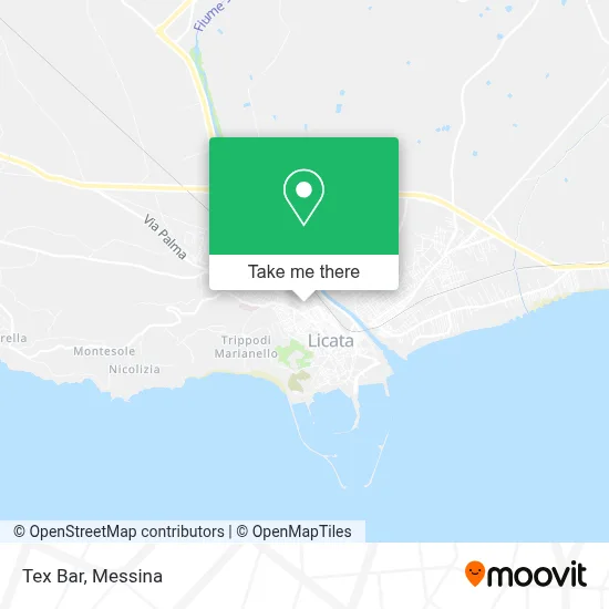 Tex Bar map