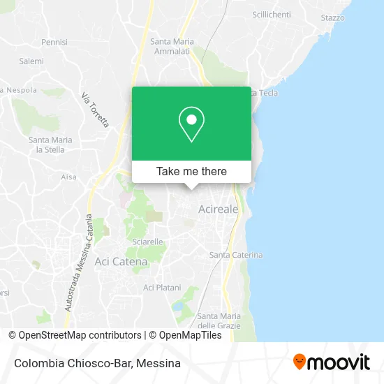 Colombia Chiosco-Bar map