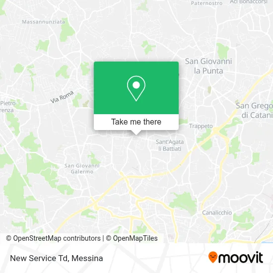 New Service Td map