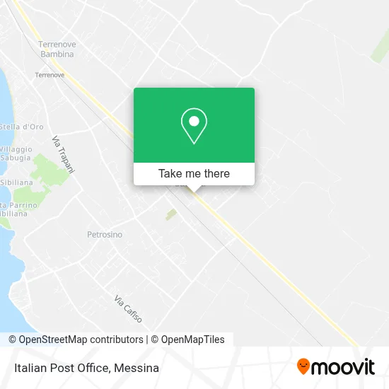 Italian Post Office map