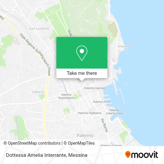 Dottessa Amelia Interrante map