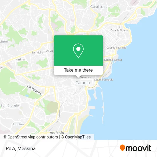 Pd'A map