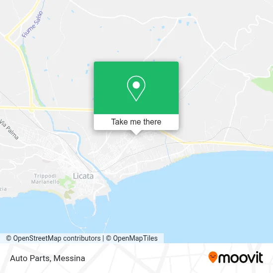 Auto Parts map