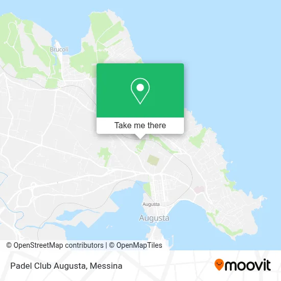 Padel Club Augusta map