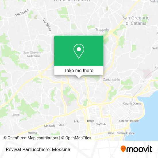 Revival Parrucchiere map