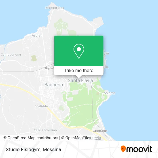 Studio Fisiogym map