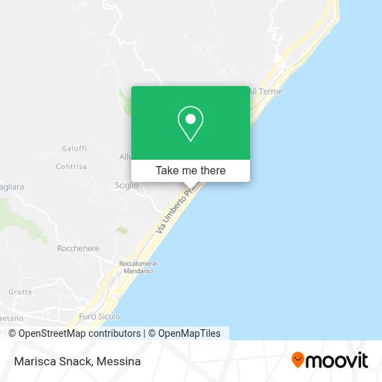Marisca Snack map