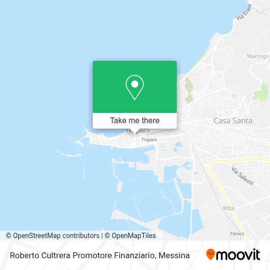 Roberto Cultrera Promotore Finanziario map