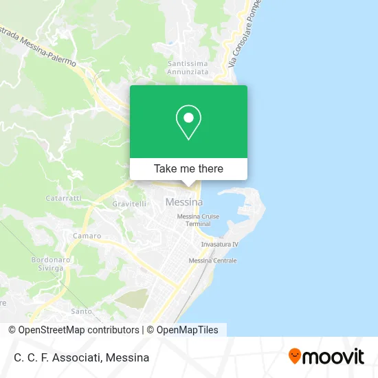 C. C. F. Associati map