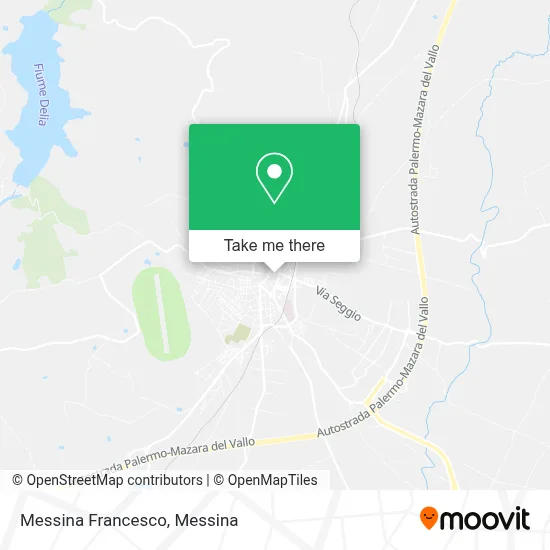 Messina Francesco map