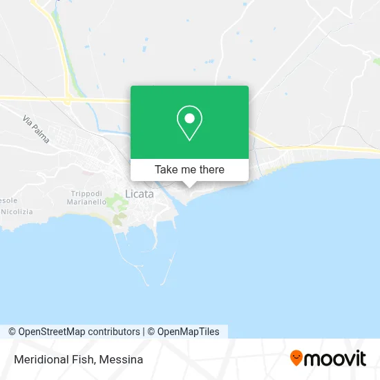 Meridional Fish map