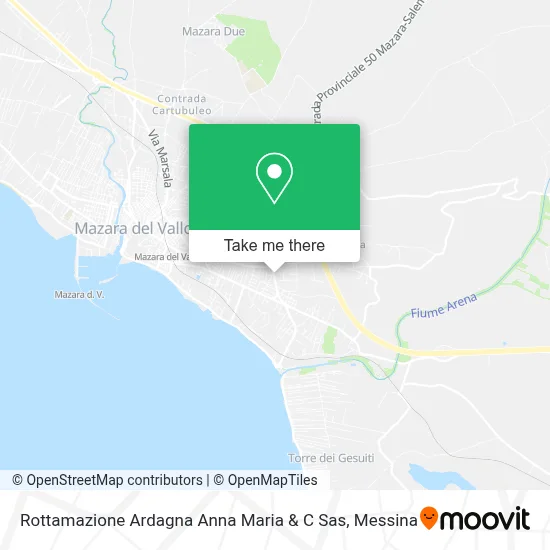 Rottamazione Ardagna Anna Maria & C Sas map
