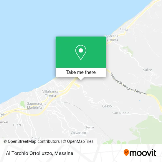 Al Torchio Ortoliuzzo map