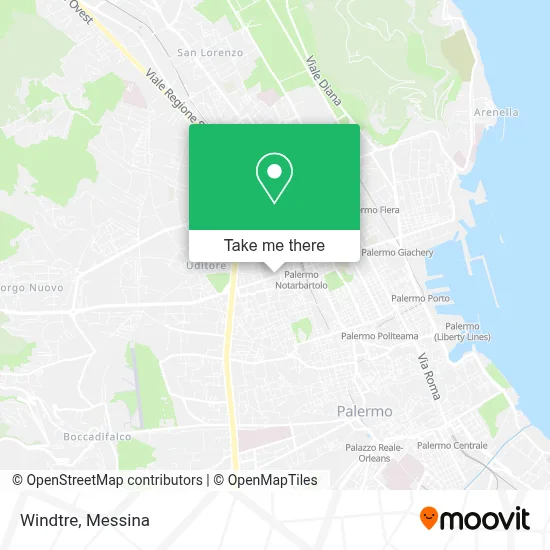 Windtre map