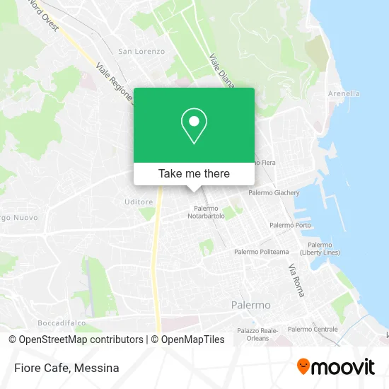 Fiore Cafe map