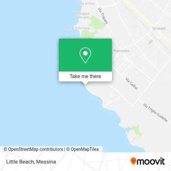 Little Beach map
