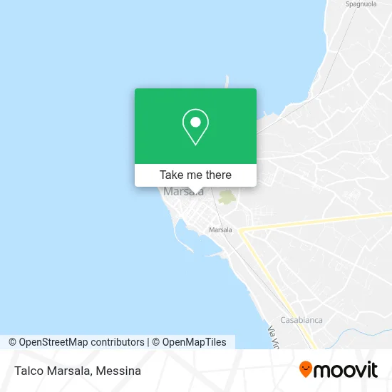 Talco Marsala map