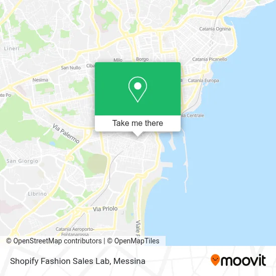 Shopify Fashion Sales Lab map