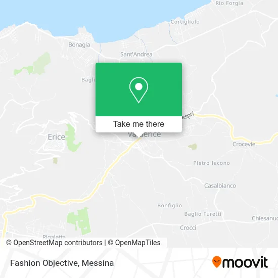 Fashion Objective map