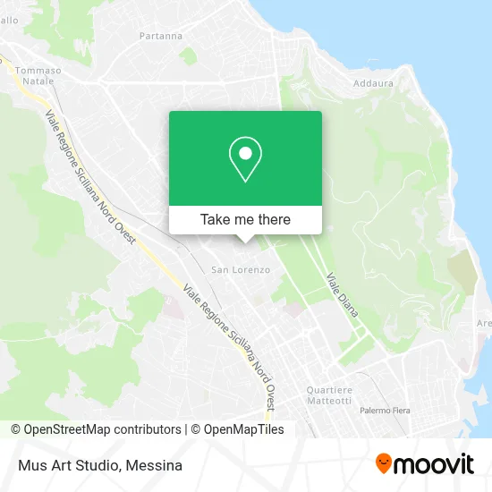 Mus Art Studio map
