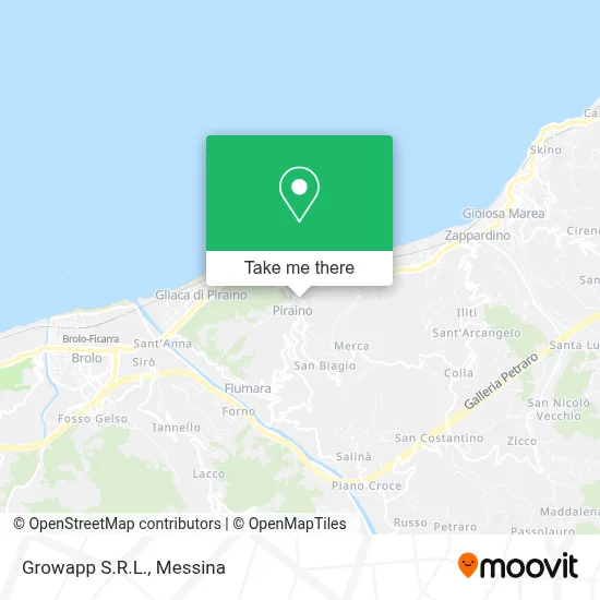 Growapp S.R.L. map