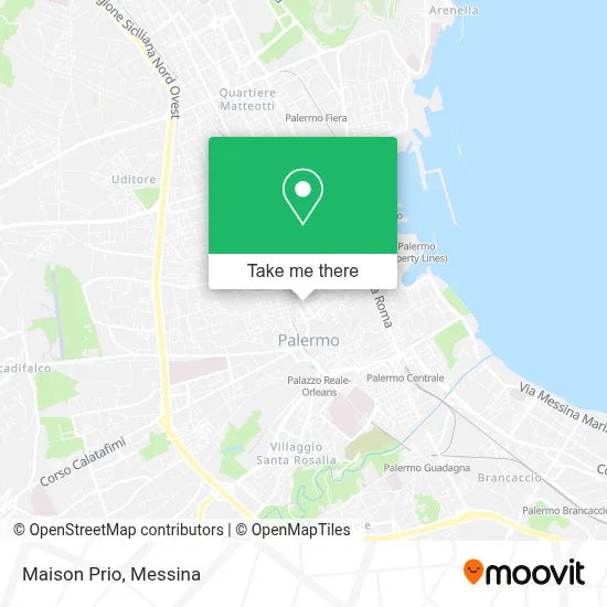 Maison Prio map