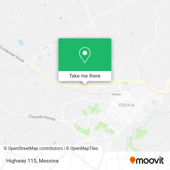 Highway 115 map