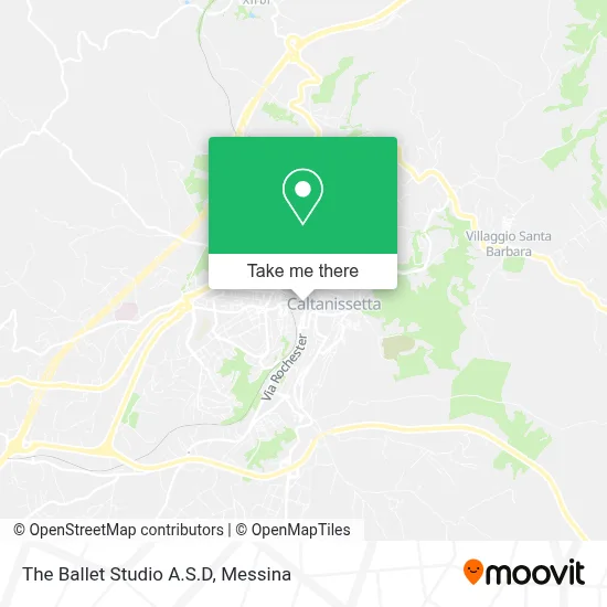The Ballet Studio A.S.D map