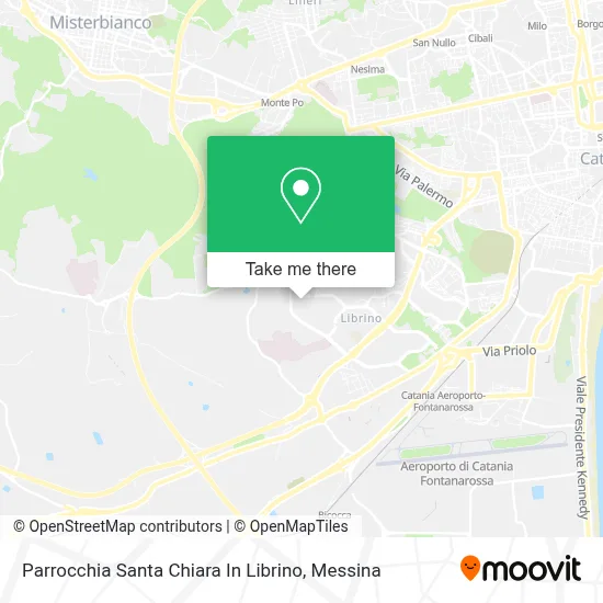 Parrocchia Santa Chiara In Librino map