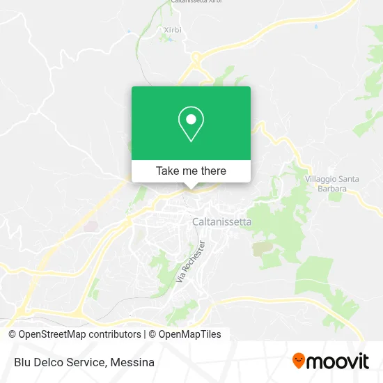 Blu Delco Service map