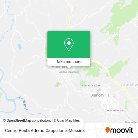 Centro Posta Adrano Cappellone map