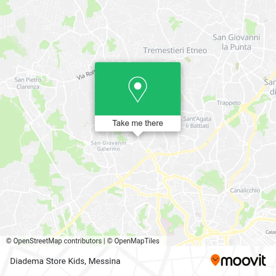 Diadema Store Kids map