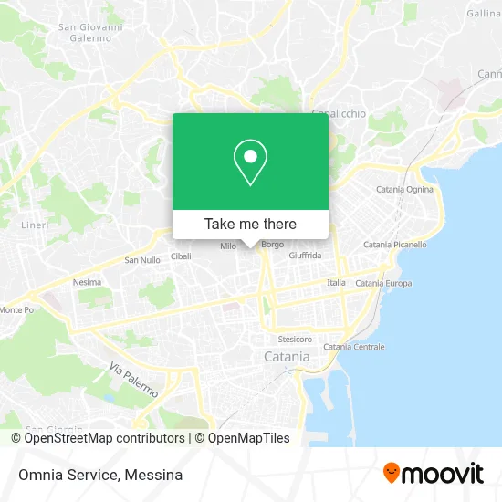 Omnia Service map