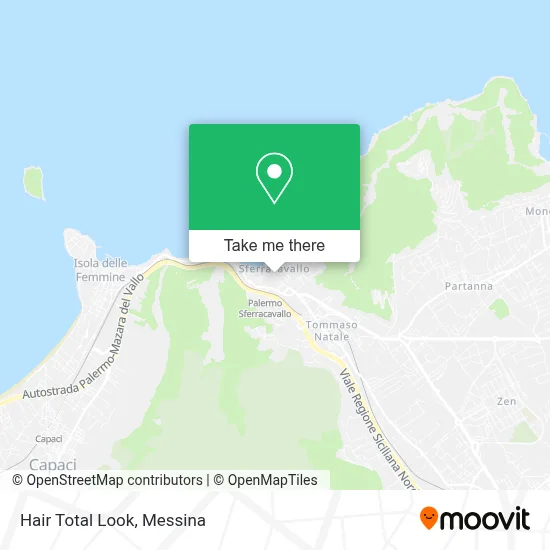 Hair Total Look map