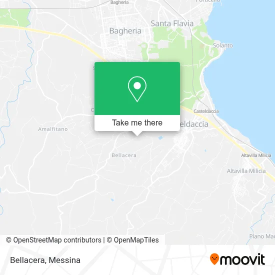 Bellacera map