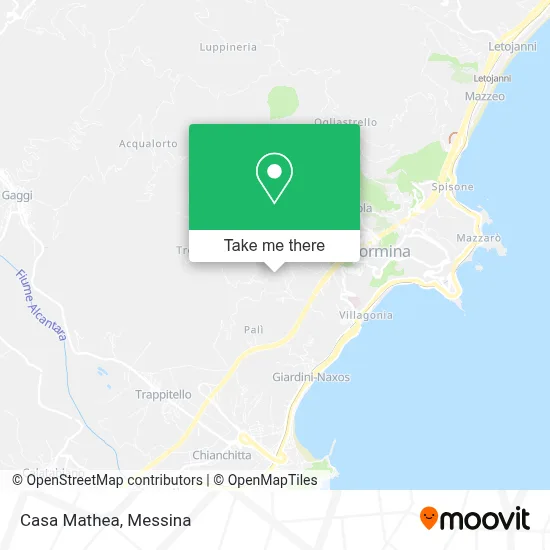 Casa Mathea map