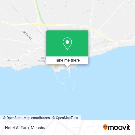 Hotel Al Faro map
