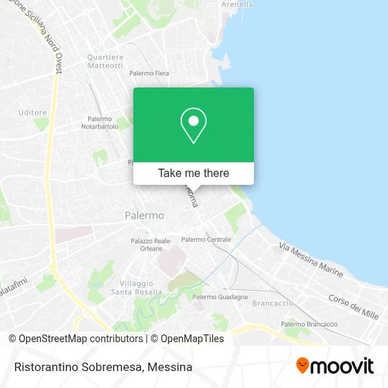 Ristorantino Sobremesa map
