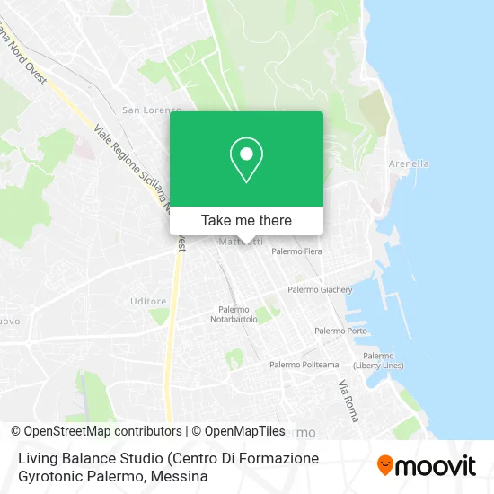 Living Balance Studio map